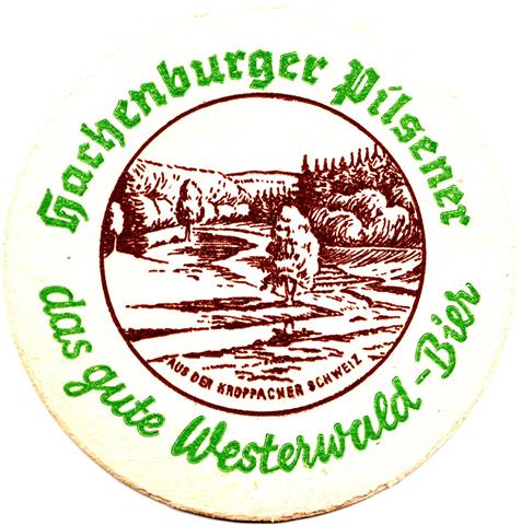hachenburg ww-rp hachenburger pilsener 3a (rund215-aus der-braungr�n)